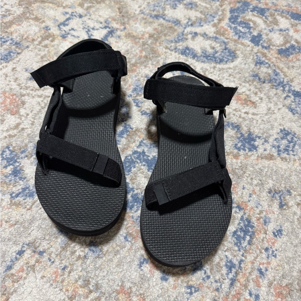 Teva Black platform Sandals